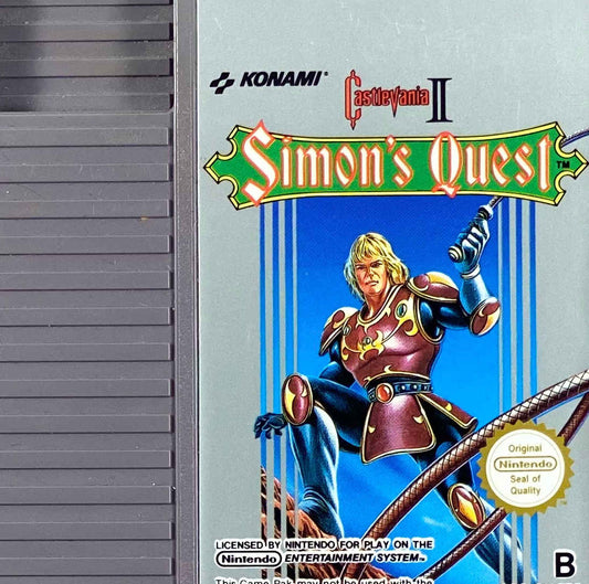 Nintendo NES Videospiel Castlevania II: Simon's Quest Modul