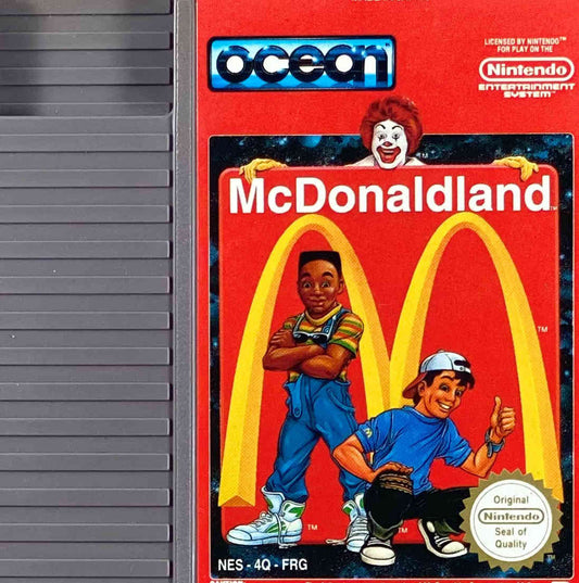 Nintendo NES Videospiel Mc Donaldland Modul