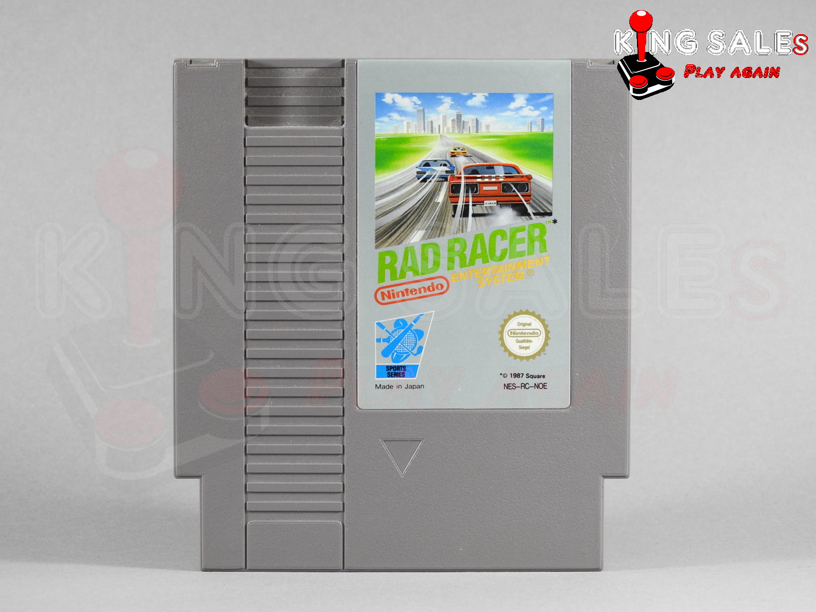 Nintendo NES Videospiel Rad Racer Modul