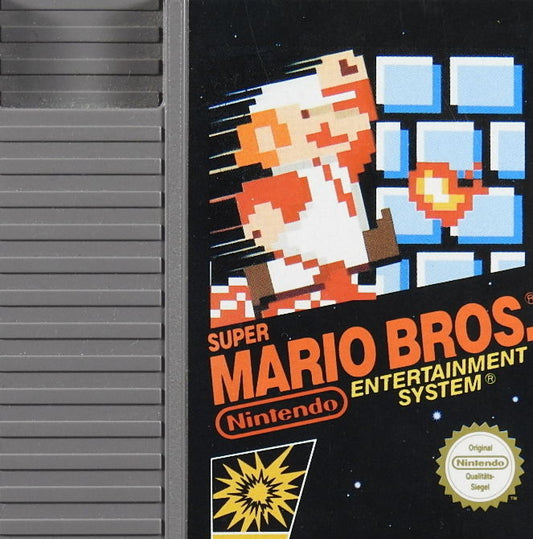 Nintendo NES Videospiel Super Mario Bros. Modul