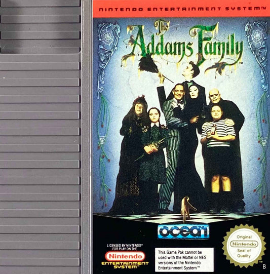 Nintendo NES Videospiel The Addams Family Modul