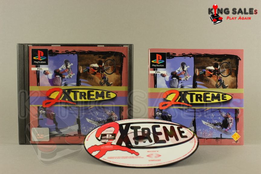 PlayStation Videospiel 2xtreme Hülle mit Anleitung und Disc