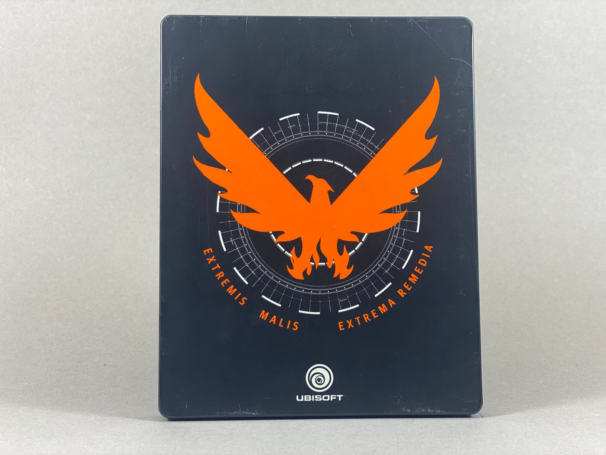 PlayStation 4 Videospiel The Division Steelbook Hülle von hinten