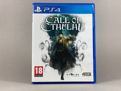 PlayStation 4 Videospiel Call of Cthulhu Hülle von vorne