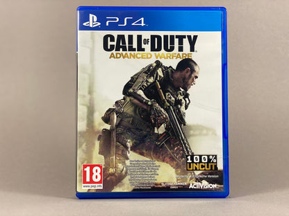 PlayStation 4 Videospiel Call of Duty Advance Warfare Hülle von vorne