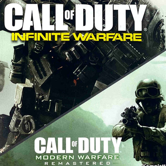 PlayStation 4 Videospiel Call of Duty Infinity Warfare Hülle von vorne