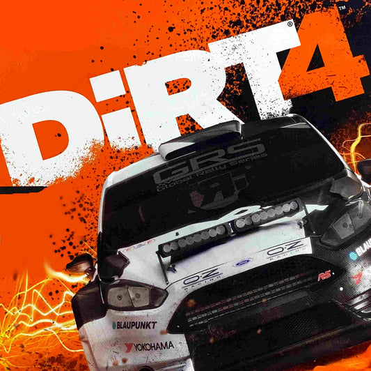 PlayStation 4 Videospiel Dirt 4 Hülle von vorne