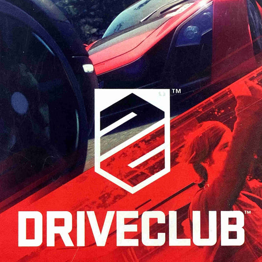 PlayStation 4 Videospiel Driveclub Hülle von vorne