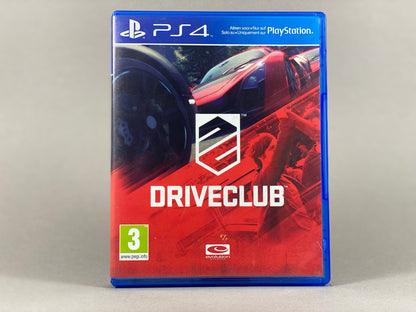 PlayStation 4 Videospiel Driveclub Hülle von vorne