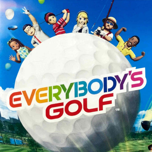PlayStation 4 Videospiel Everybodys Golf Hülle von vorne