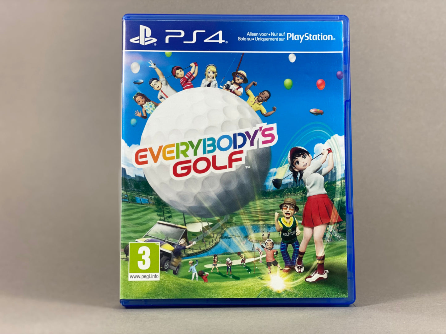 PlayStation 4 Videospiel Everybodys Golf Hülle von vorne