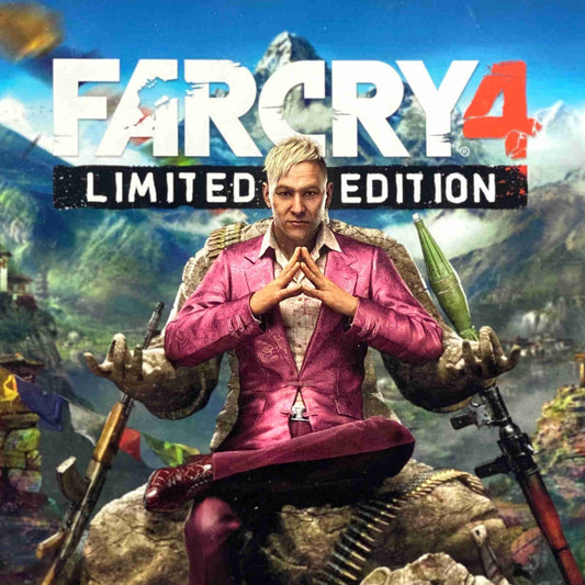 PlayStation 4 Videospiel Far Cry 4 Hülle von vorne