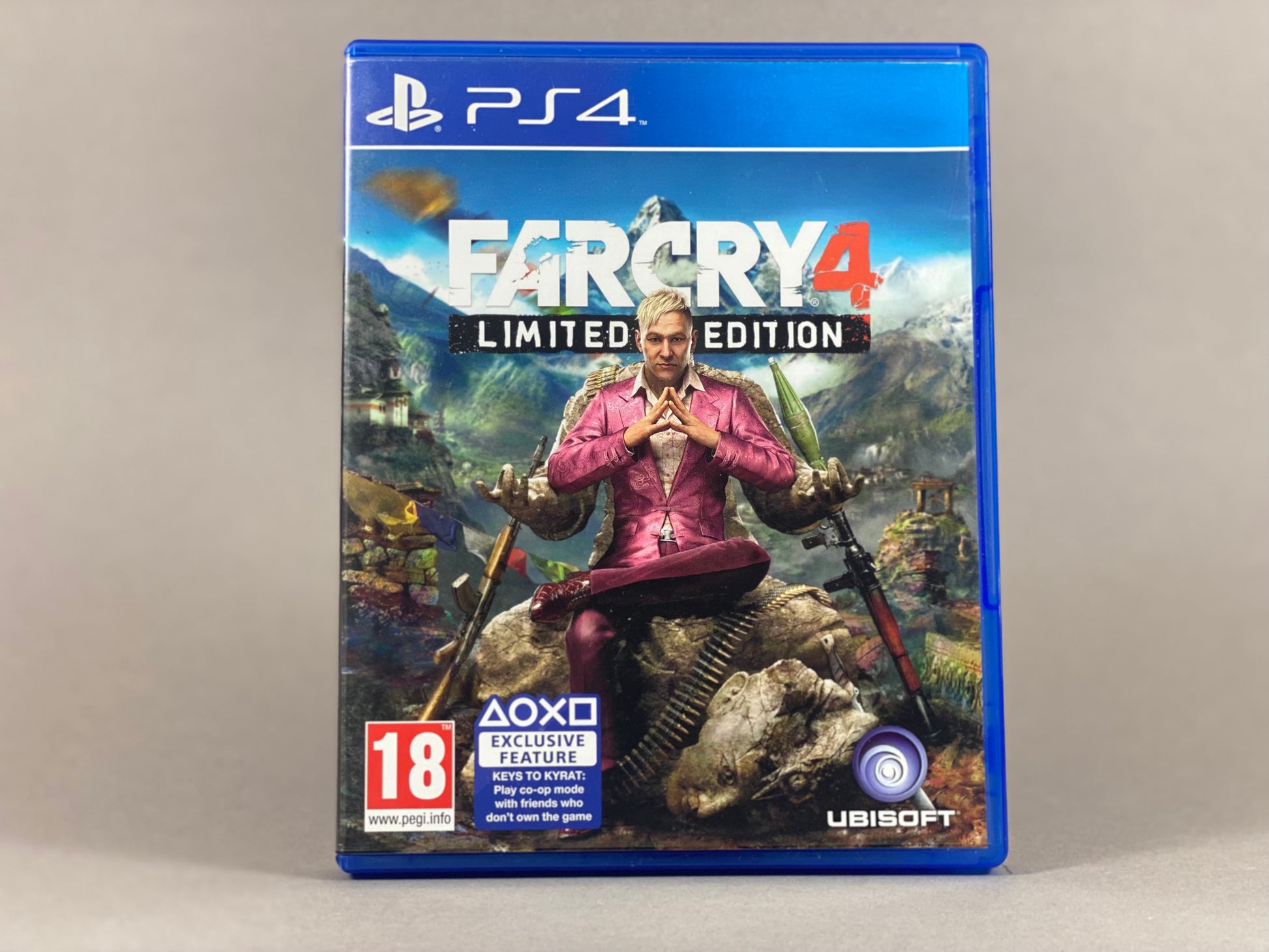 PlayStation 4 Videospiel Far Cry 4 Hülle von vorne