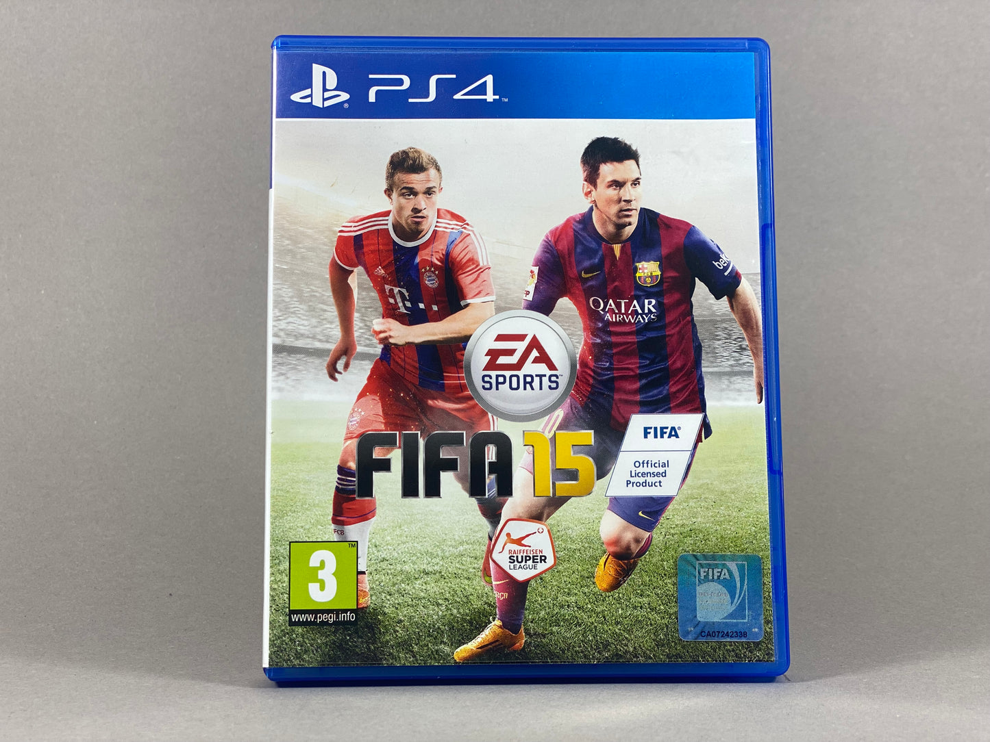 PlayStation 4 Videospiel FIFA 15 Hülle von vorne