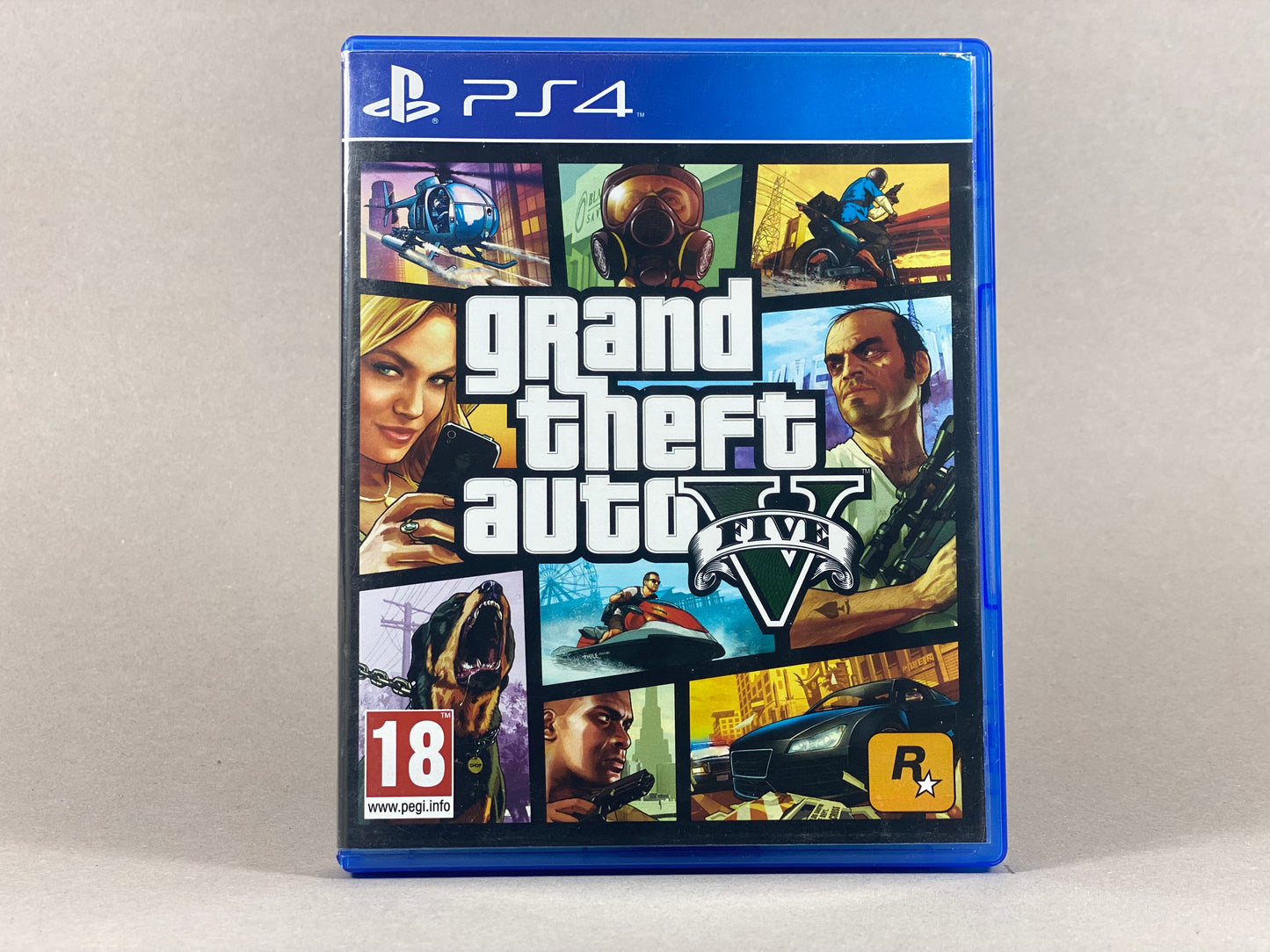 PlayStation 4 Videospiel GTA V Hülle von vorne