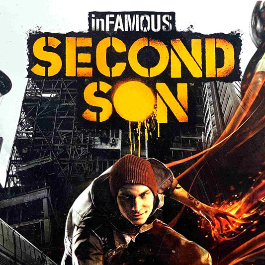 PlayStation 4 Videospiel inFamous Secon Son Hülle von vorne