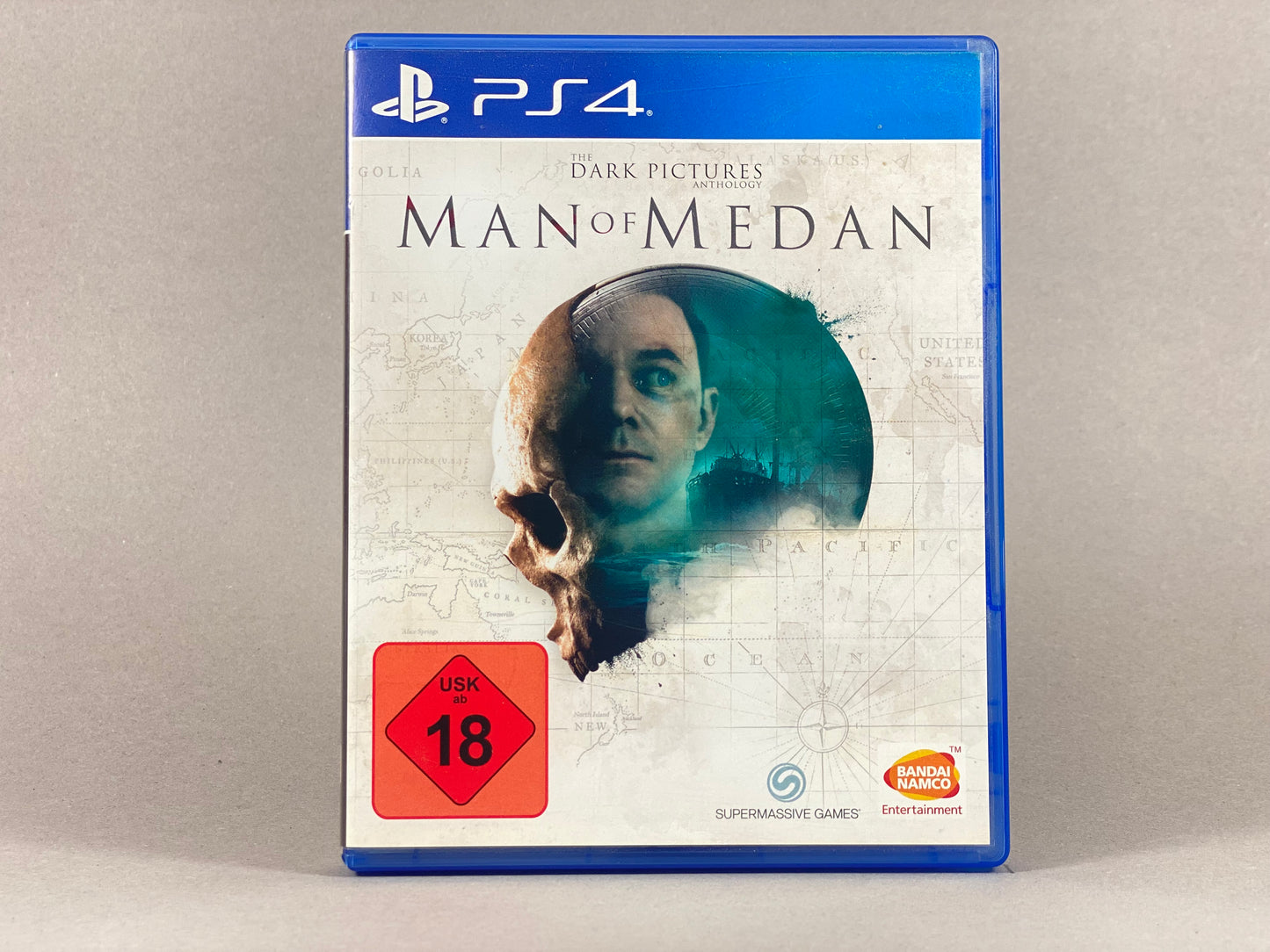 PlayStation 4 Videospiel Man of Medan Hülle von vorne