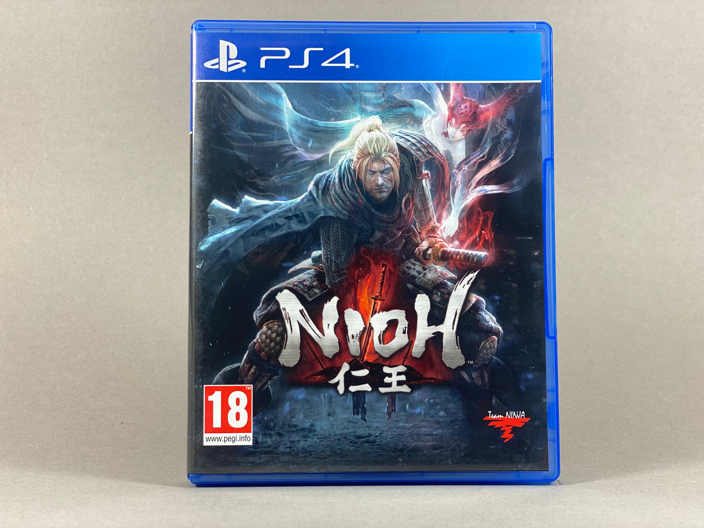 PlayStation 4 Videospiel Nioh Hülle von vorne