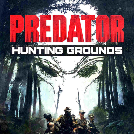 PlayStation 4 Videospiel Predator Hunting Grounds Hülle von vorne