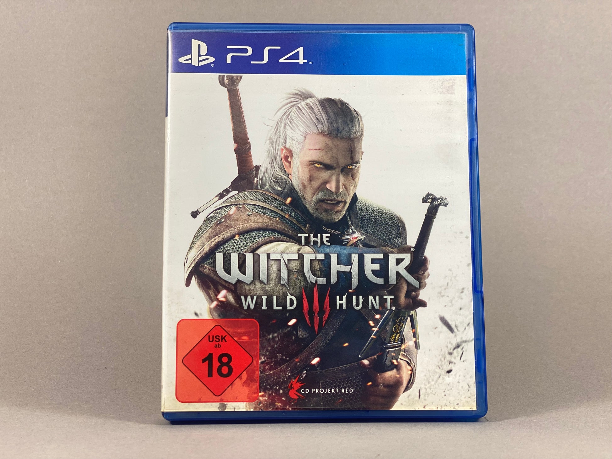 PlayStation 4 Videospiel The Witcher 3 Wild Hunt Hülle von vorne