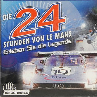 Sega Dreamcast Videospiel Die 24 Stunden von Le Mans Hülle mit Anleitung und Disc