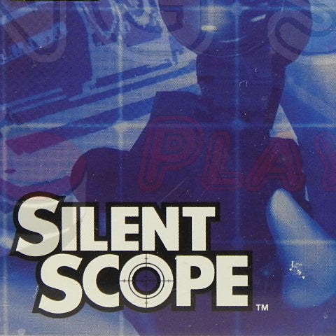 Sega Dreamcast Videospiel Silent Scope Cover Hlle mit Anleitung und Disc