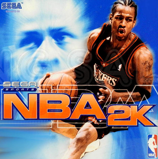 Sega Dreamcast Videospiel NBA 2 K ülle mit Anleitung und Disc