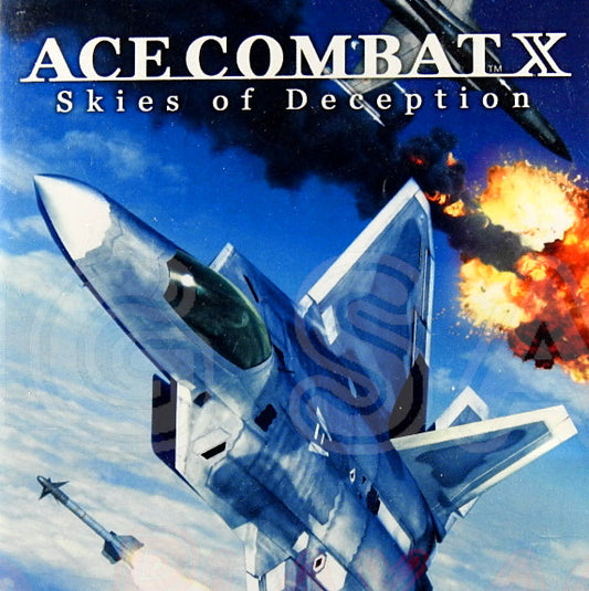 Sony PSP Videospiel Ace Combat X Hülle mit Anleitung und Disc