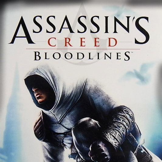 Sony PSP Videospiel Assassins Creed Bloodline Hülle mit Anleitung und Disc