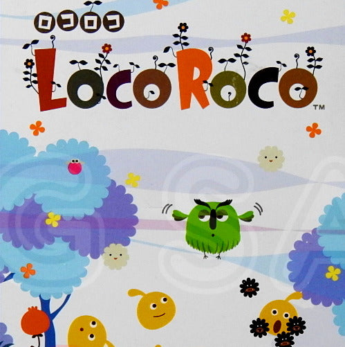 Sony PSP Videospiel LocoRoco Hülle mit Anleitung und Disc