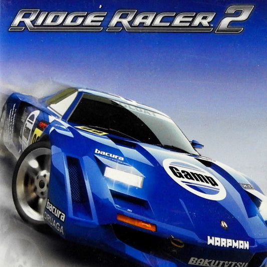 Sony PSP Videospiel Ridge Racer 2 Hülle mit Anleitung und Disc