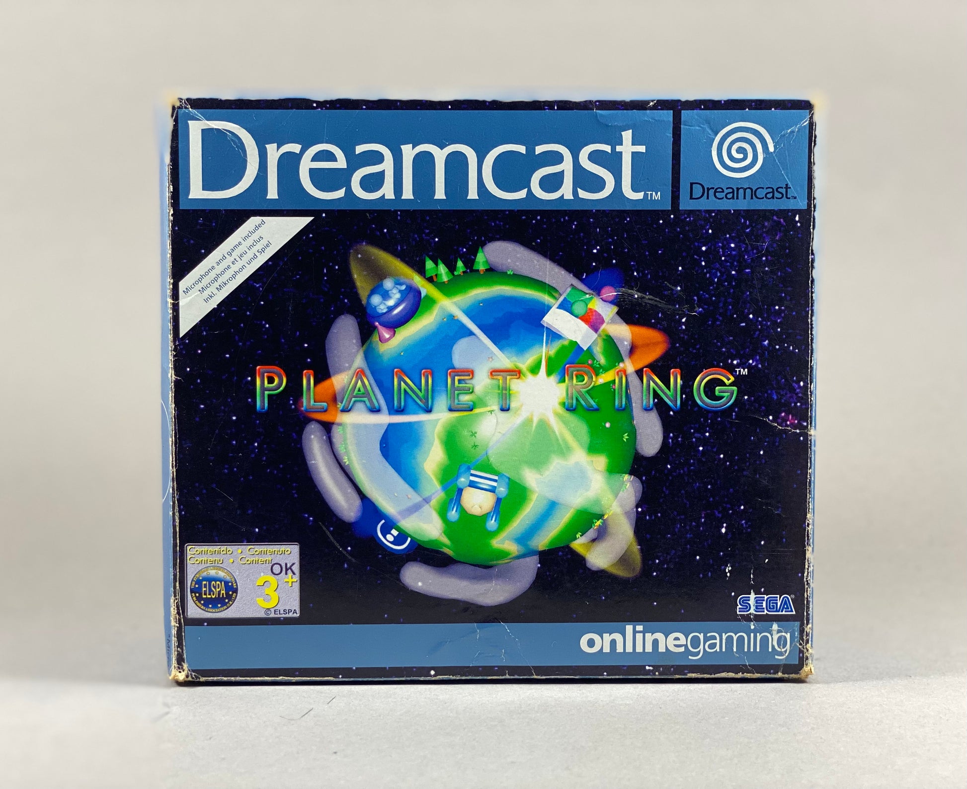 Sega Dreamcast Videospiel Planet Ring Big Box von vorne