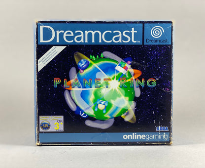 Sega Dreamcast Videospiel Planet Ring Big Box von vorne