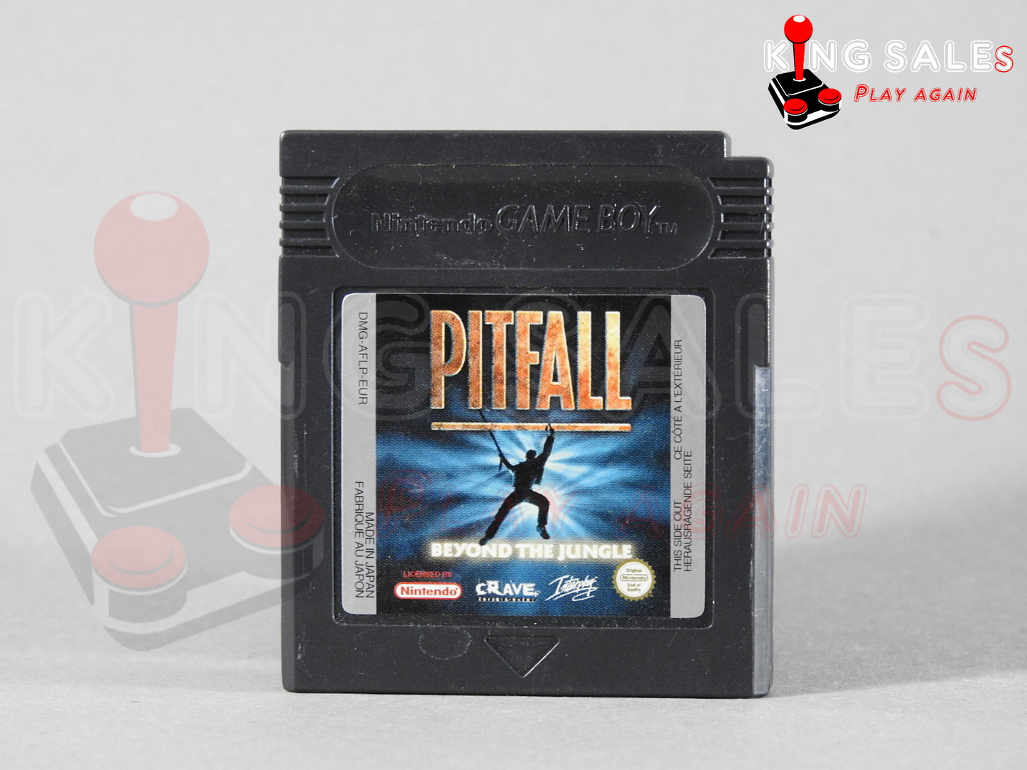 Game Boy Color Videospiel Pitfall Modul von vorne