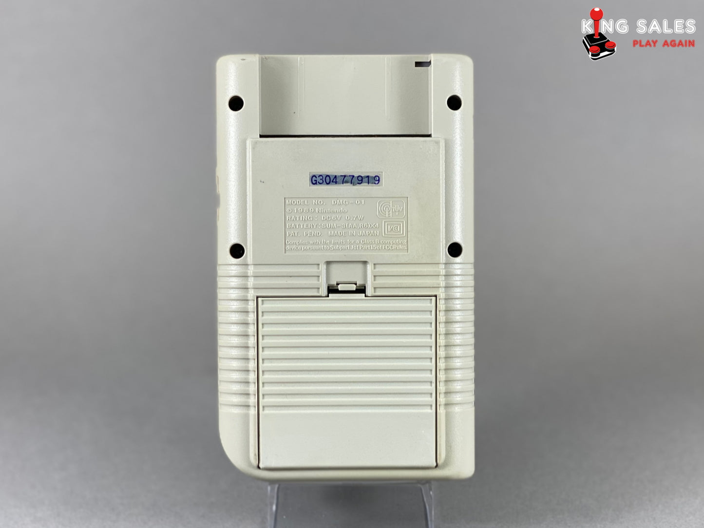 Game Boy Videospiel Konsole von hinten