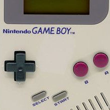 Game Boy Videospiel Konsole von vorne