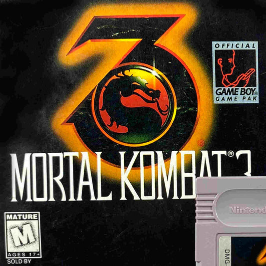 Game Boy Videospiel Mortal Kombat 3 in OVP mit Anleitung und Modul US-Version