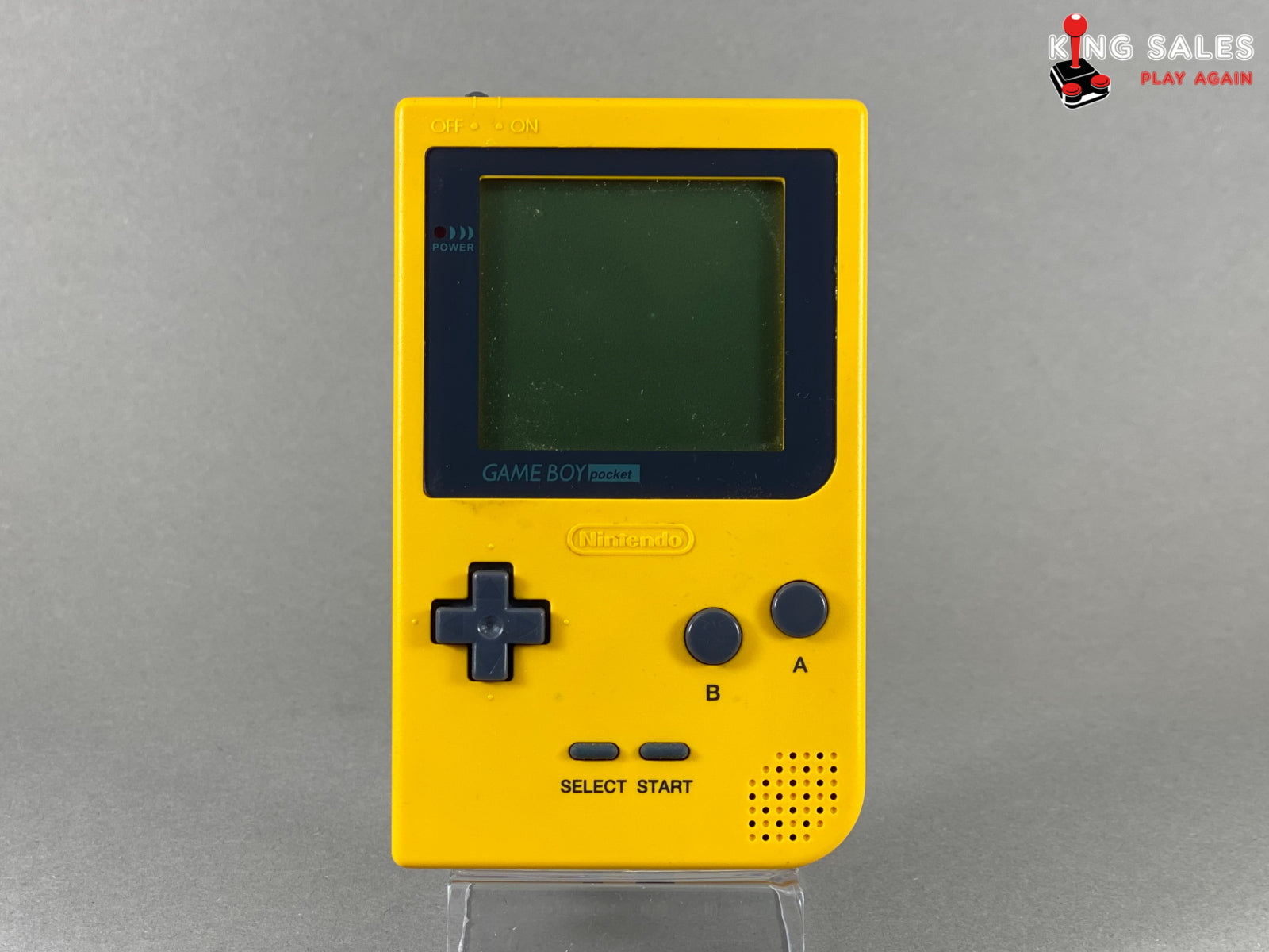 Game Boy Pocket gelb von vorne