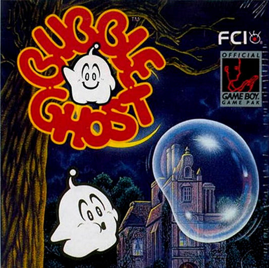 Gameboy Spiel Bubble Ghost Modul von vorne