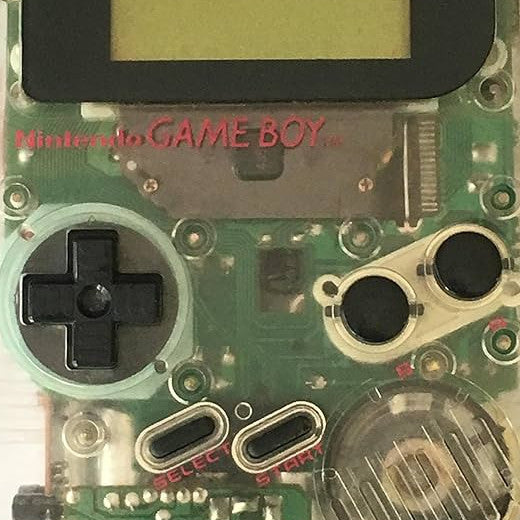 Game Boy Videospiel Konsole transparent von vorne