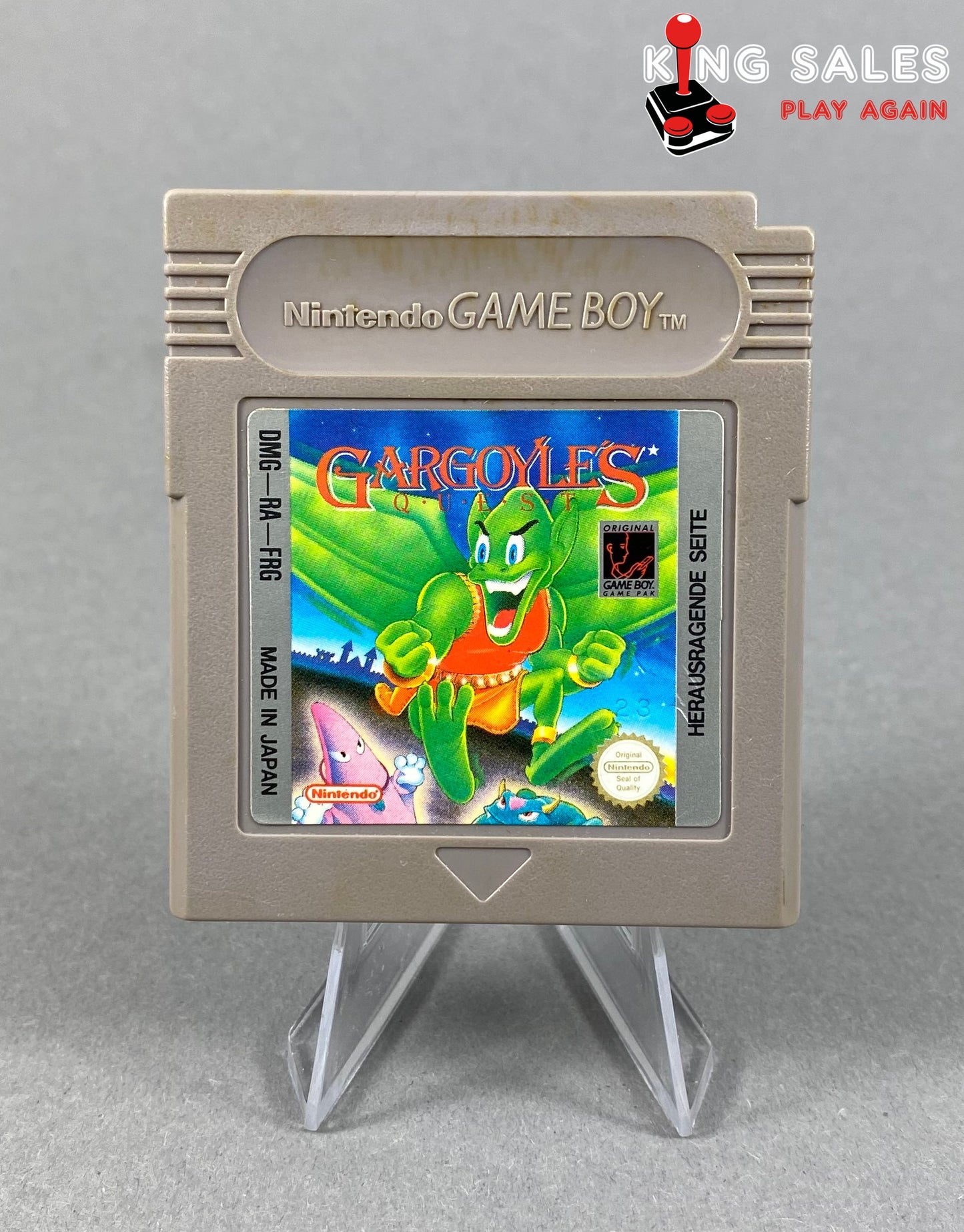 Game Boy Videospiel Gargoyl's Quest
Modul