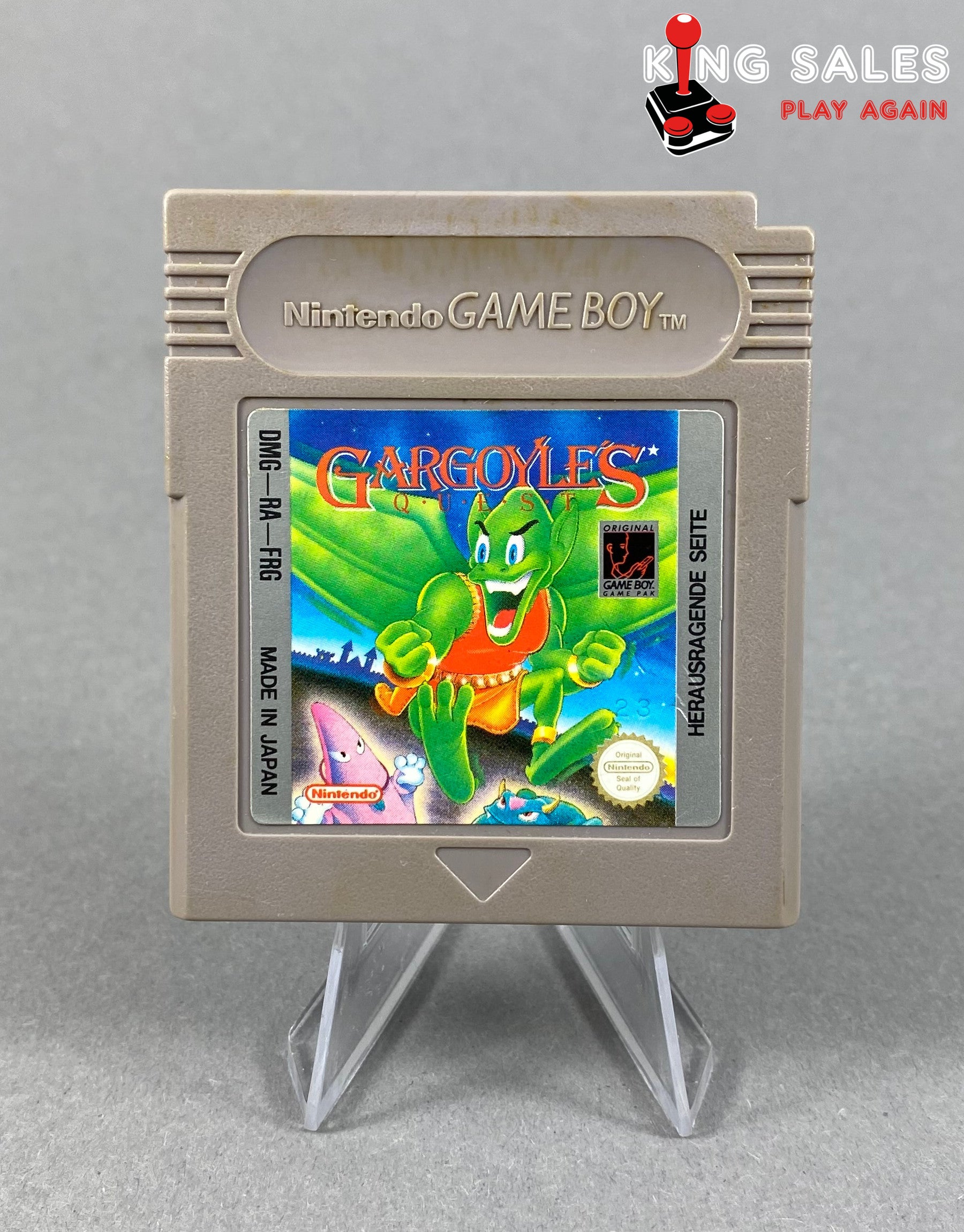 Game Boy Videospiel Gargoyl's Quest
Modul