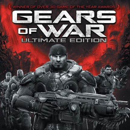 Xbox One Videospiel Gears of War Ultimate Edition Cover von vorne