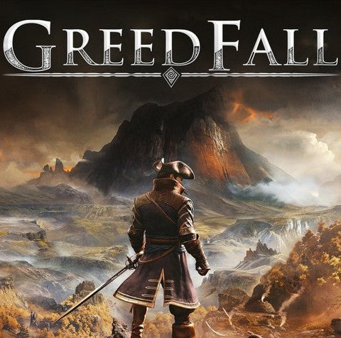 Xbox One Videospiel GreedFall Cover von vorne