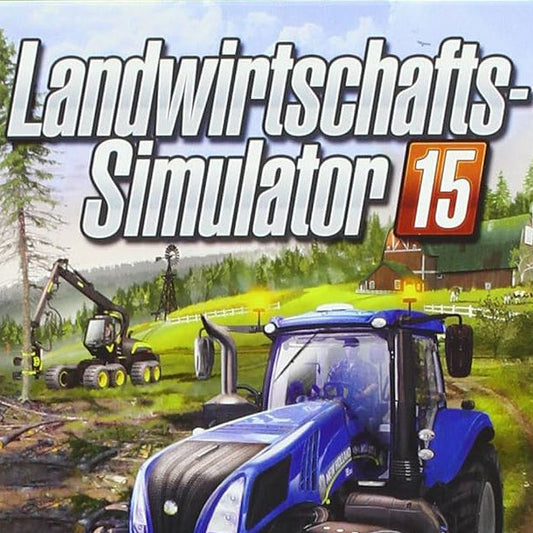 Xbox One Videospiel Landwirtschafts Simulator 15 Cover von vorne