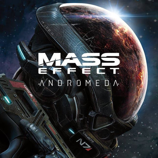 Xbox One Videospiel Mass Effect Andromeda Cover von vorne