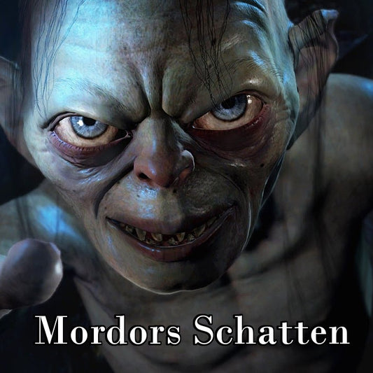 Xbox One Videospiel Mordors Schatten Cover von vorne