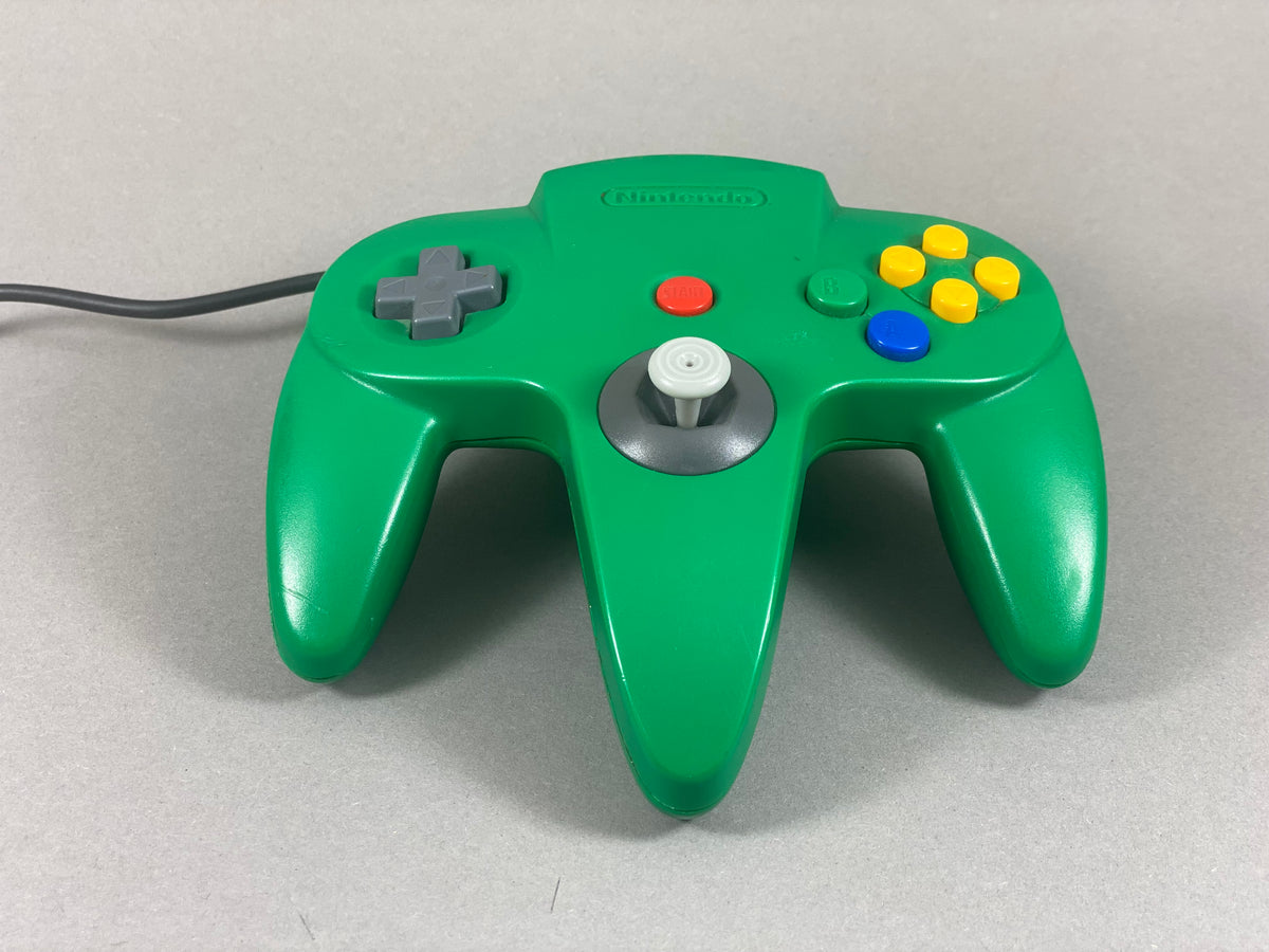Nintendo 4 Controller grün von vorne