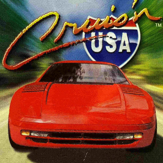 Nintendo 64  Videospiel Modul Crusin USA von vorne