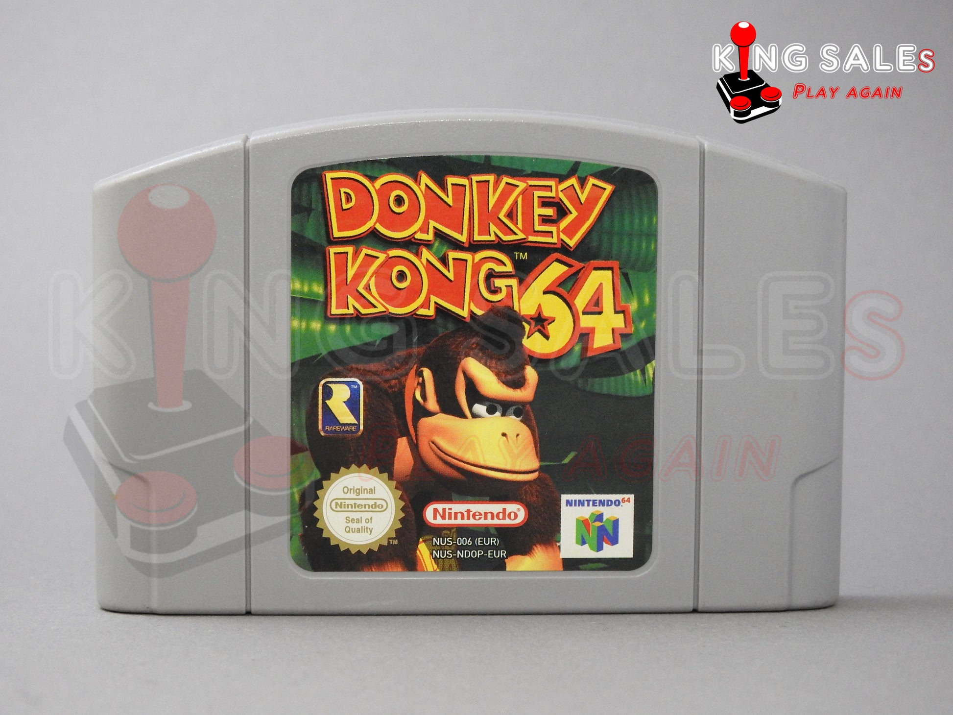 Donkey Kong 64 Nintendo 64 Videspiel Modul von vorne